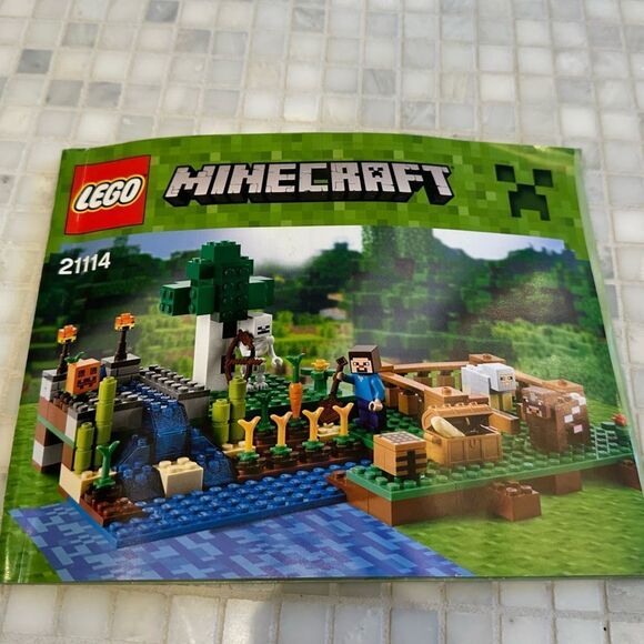 Lego Minecraft Lego Movie Instruction Manuals Lot - Picture 5 of 12